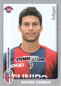 Sticker Davide Carrus - Calciatori 2008-2009 n. 43 - Panini