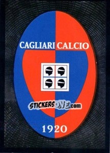 Sticker Scudetto (Cagliari) - Calciatori 2008-2009 - Panini