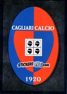 Sticker Scudetto (Cagliari) - Calciatori 2008-2009 n. 49 - Panini