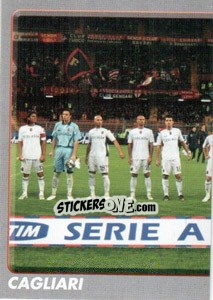 Sticker Sguadra/1(Cagliari) - Calciatori 2008-2009 - Panini