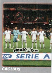 Sticker Sguadra/1(Cagliari) - Calciatori 2008-2009 n. 54 - Panini