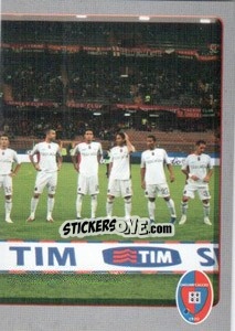 Sticker Sguadra/2(Cagliari) - Calciatori 2008-2009 n. 55 - Panini