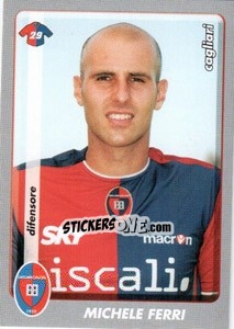 Sticker Michele Ferri - Calciatori 2008-2009 - Panini