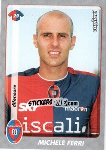 Sticker Michele Ferri - Calciatori 2008-2009 n. 58 - Panini