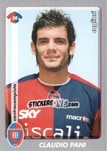 Figurina Claudio Pani - Calciatori 2008-2009 - Panini