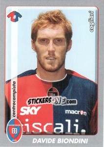 Cromo Davide Biondini - Calciatori 2008-2009 n. 64 - Panini