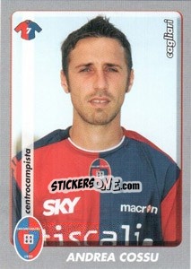 Figurina Andrea Cossu - Calciatori 2008-2009 - Panini