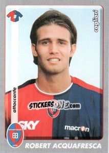 Figurina Robert Acquafresca - Calciatori 2008-2009 - Panini