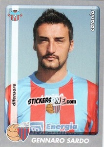 Sticker Gennaro Sardo - Calciatori 2008-2009 n. 76 - Panini