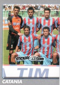 Sticker Sguadra/1 (Catania) - Calciatori 2008-2009 n. 78 - Panini