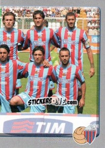 Figurina Sguadra/2 (Catania) - Calciatori 2008-2009 - Panini