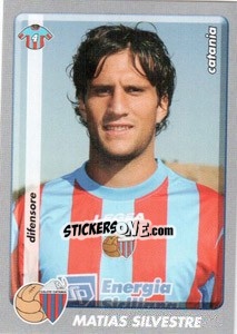 Sticker Matias Silvestre - Calciatori 2008-2009 n. 82 - Panini
