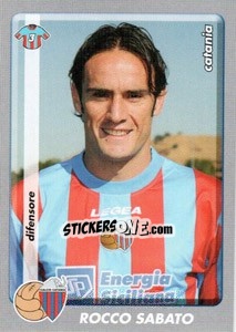 Sticker Rocco Sabato - Calciatori 2008-2009 - Panini