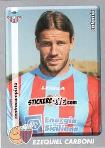 Figurina Ezequiel Carboni - Calciatori 2008-2009 - Panini