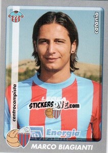 Sticker Marco Biagianti - Calciatori 2008-2009 n. 87 - Panini