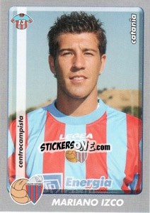 Sticker Mariano Izco - Calciatori 2008-2009 n. 89 - Panini