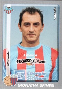 Sticker Gionatha Spinesi - Calciatori 2008-2009 - Panini