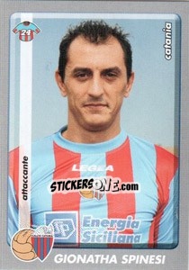 Cromo Gionatha Spinesi - Calciatori 2008-2009 - Panini