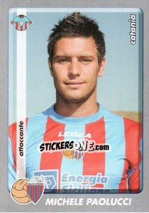 Sticker Michele Paolucci - Calciatori 2008-2009 n. 94 - Panini