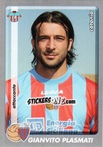 Sticker Gianvito Plasmati - Calciatori 2008-2009 n. 95 - Panini