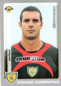 Figurina Stefano Sorrentino - Calciatori 2008-2009 - Panini