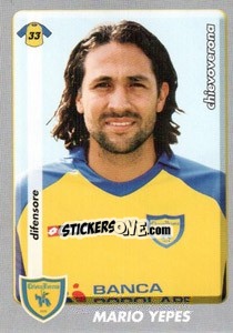 Figurina Mario Yepes - Calciatori 2008-2009 - Panini