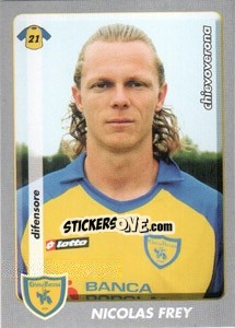 Sticker Nicolas Frey - Calciatori 2008-2009 n. 105 - Panini