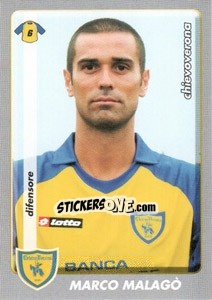Sticker Marco Malago - Calciatori 2008-2009 n. 106 - Panini