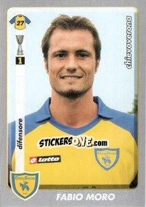 Sticker Fabio Moro - Calciatori 2008-2009 - Panini