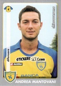 Sticker Andrea Mantovani - Calciatori 2008-2009 n. 108 - Panini