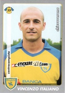 Figurina Vincenzo Italiano - Calciatori 2008-2009 - Panini