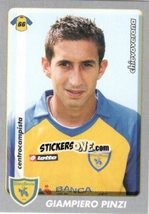 Sticker Giampiero Pinzi - Calciatori 2008-2009 - Panini