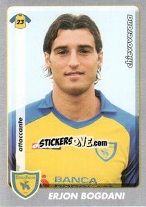Sticker Erjon Bogdani - Calciatori 2008-2009 - Panini