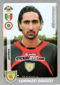 Figurina Lorenzo Squizzi - Calciatori 2008-2009 - Panini