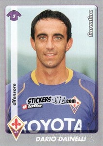 Sticker Dario Dainelli - Calciatori 2008-2009 n. 123 - Panini