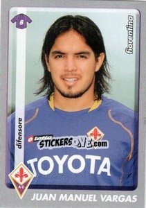 Sticker Juan Manuel Vargas - Calciatori 2008-2009 n. 125 - Panini