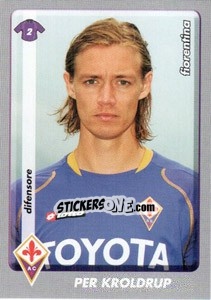 Cromo Per Kroldrup - Calciatori 2008-2009 - Panini