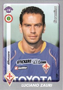 Sticker Luciano Zauri - Calciatori 2008-2009 n. 130 - Panini