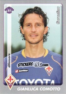 Sticker Gianluca Comotto - Calciatori 2008-2009 n. 131 - Panini