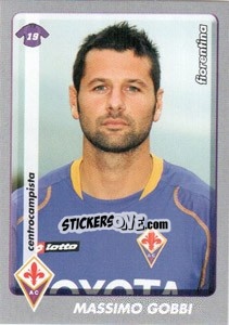 Sticker Massimo Gobbi - Calciatori 2008-2009 n. 132 - Panini