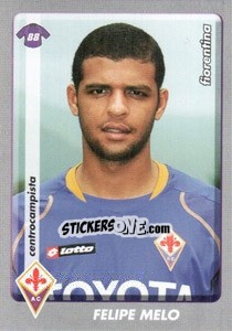 Sticker Felipe Melo - Calciatori 2008-2009 n. 135 - Panini