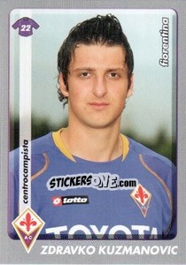 Sticker Zdravko Kuzmanovic - Calciatori 2008-2009 n. 136 - Panini