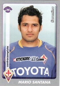 Sticker Mario Santana - Calciatori 2008-2009 n. 139 - Panini