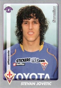 Sticker Stevan Jovetic - Calciatori 2008-2009 n. 140 - Panini