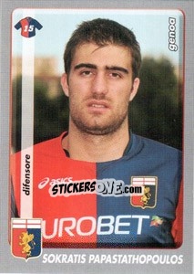 Sticker Sokratis Papastathopoulos - Calciatori 2008-2009 n. 153 - Panini