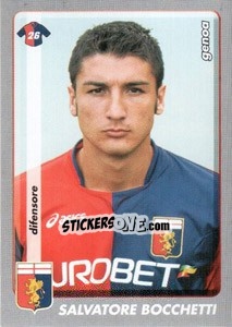 Sticker Salvatore Bocchetti - Calciatori 2008-2009 n. 155 - Panini