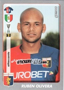 Sticker Ruben Olivera - Calciatori 2008-2009 n. 163 - Panini