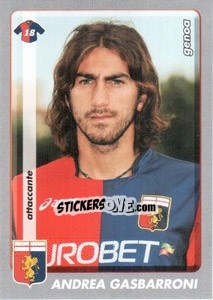 Cromo Andrea Gasbarroni - Calciatori 2008-2009 - Panini