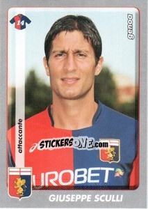 Sticker Giuseppe Sculli - Calciatori 2008-2009 n. 165 - Panini