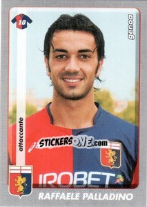 Sticker Raffaele Palladino - Calciatori 2008-2009 n. 166 - Panini